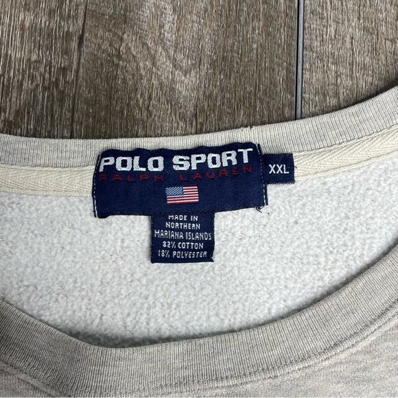 Polo Sport Gray Crewneck Sweatshirt Size XXL - Picture 2 of 10
